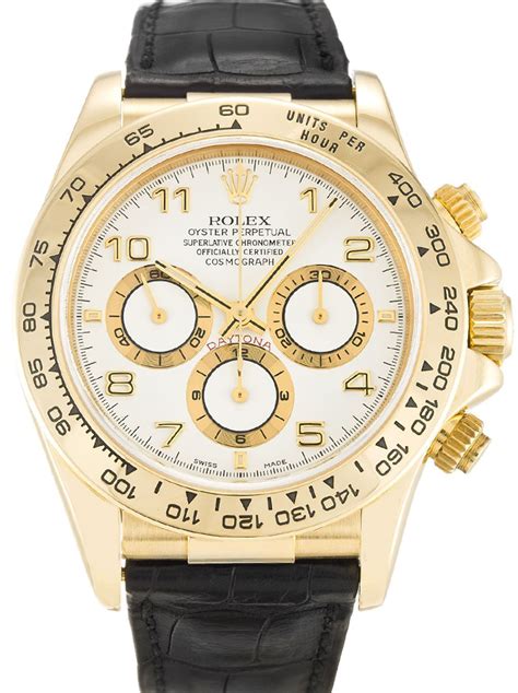 Rolex Daytona 40mm White Face Replica 